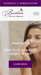 Mobile Screenshot of beatitudemedicalspa.com
